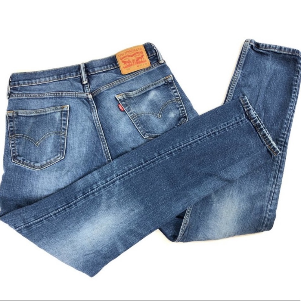 Vintage Levi's 511 Red Tab Distressed Jeans 32x34